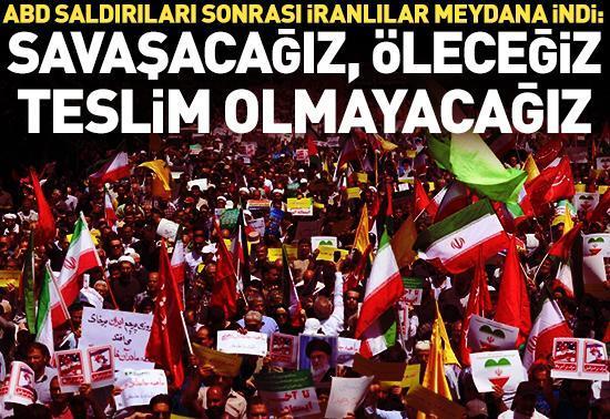 Savaşacağız, öleceğiz, teslim olmayacağız