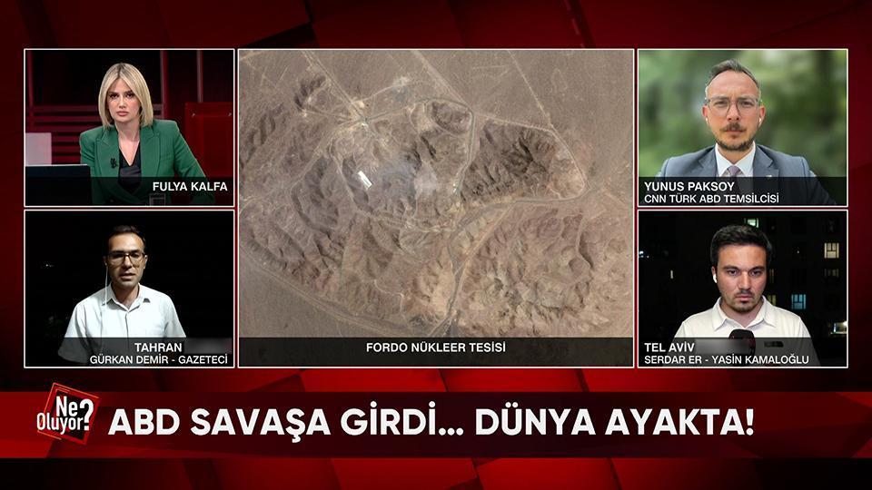 ABD, İran-İsrail savaşına girdi.. Dünya ayakta! 10. günde yaşanan sıcak gelişmeler Ne Oluyor?'da ekrana geldi