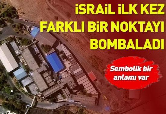 İsrail İranda ilk kez farklı bir noktayı bombaladı