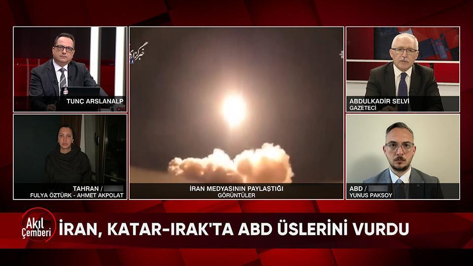 İran, İsrail savaşına dahil olan ABD'nin Irak ve Katar'daki üslerini vurdu! Gelişmeler Akıl Çemberi'nde konuşuldu