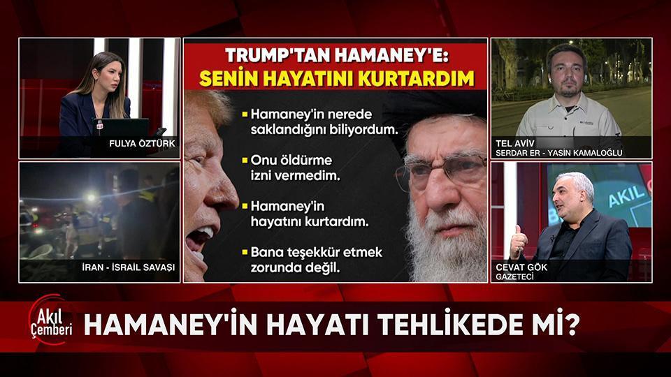Trump'ın Hamaney'e yönelik tehdidi, İsrail'de Yeni Ortadoğu reklamı ve Trump'ın Gazze için 'ateşkes' mesajı Akıl Çemberi'nde konuşuldu