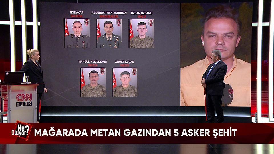 Mağarada metan gazından 5 askerin şehit olması ve Özgür Özel hakkında başlatılan soruşturma Ne Oluyor?'da konuşuldu