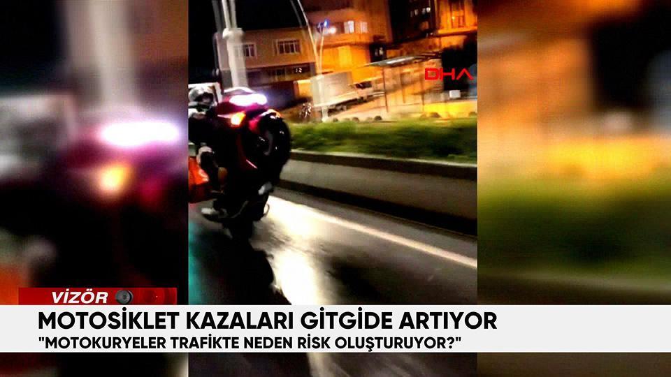 Motosiklet kazaları gitgide artıyor