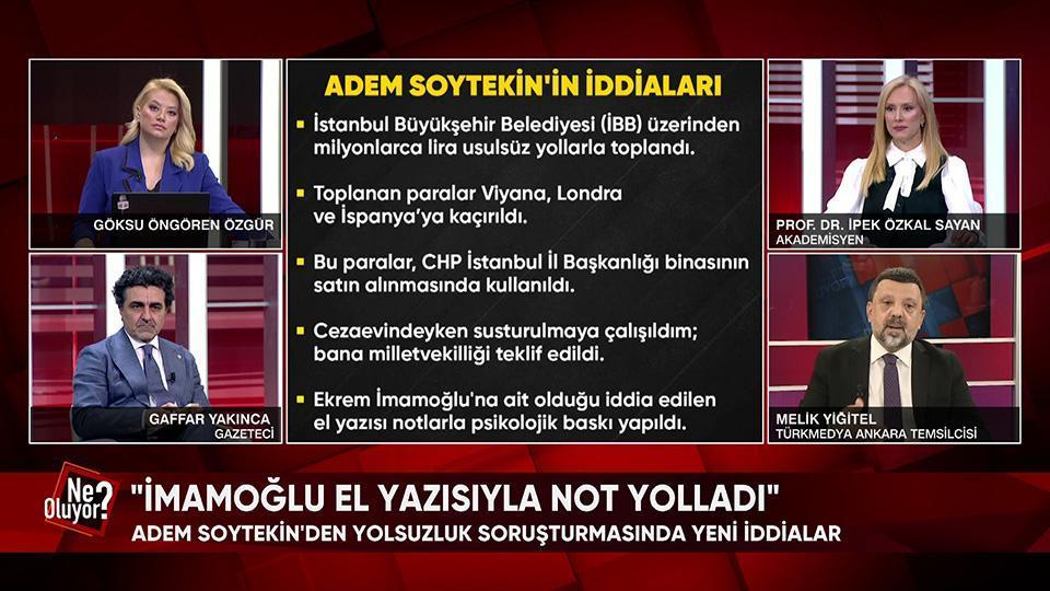 Adem Soytekin'in iddiaları, 'ümmet' tartışmaları, Özel'den tartışılan Manavgat açıklaması ve Trump'ın Rusya çıkışı Ne Oluyor?'da konuşuldu