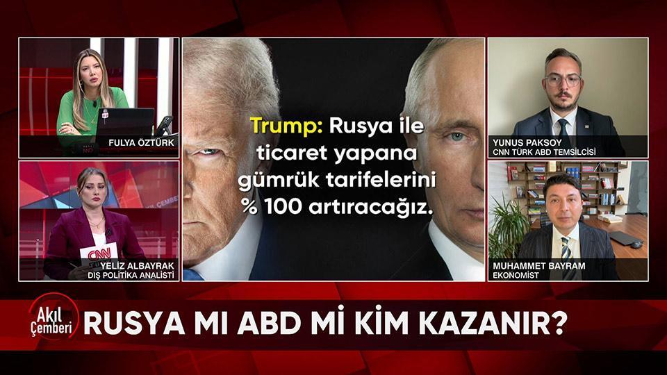 Trump'ın Putin açıklamaları, AB-ABD savaşı, ABD'nin Ukrayna'ya patriot savaşı, AB'de zorunlu askerlik ve Özel'in ümmet-mezhep çıkışı Akıl Çemberi'nde konuşuldu