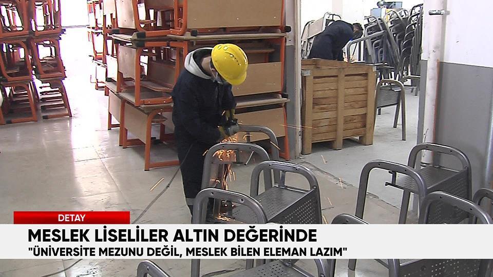 Meslek liseliler altın değerinde