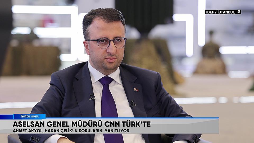 ASELSAN Genel Müdürü Ahmet Akyol, savunma sanayiine dair merak edilenleri Hafta Sonu'nda yanıtladı