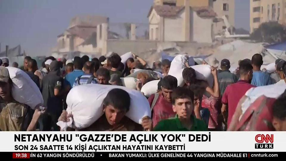 Netanyahu Gazze’de açlık yok dedi… Son 24 saatte 14 kişi açlıktan hayatını kaybetti
