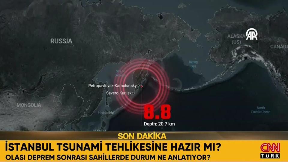 Deprem sonrası olası senaryo! İstanbul tsunami tehlikesine hazır mı?