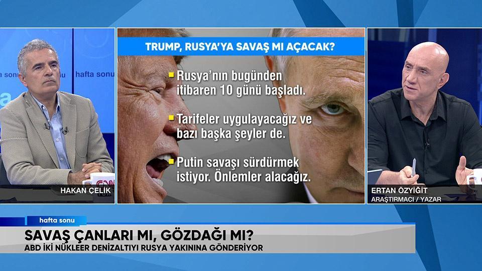 Büyük savaşların kapısı aralandı mı? Ortadoğu'da yeni bir dönem başlar mı? İklim değiştikçe afetlerin şiddeti artıyor mu? Hafta Sonu'nda konuşuldu