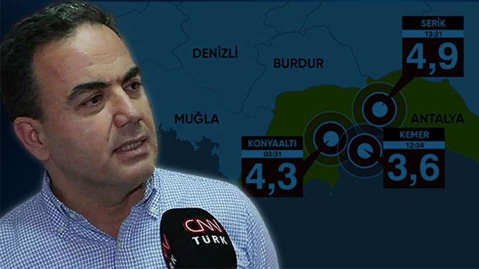 CNN TÜRK Antalya'da: 4,9'luk depreme uzmanlar ne diyor? - Günün Haberleri CNN Türk | Video