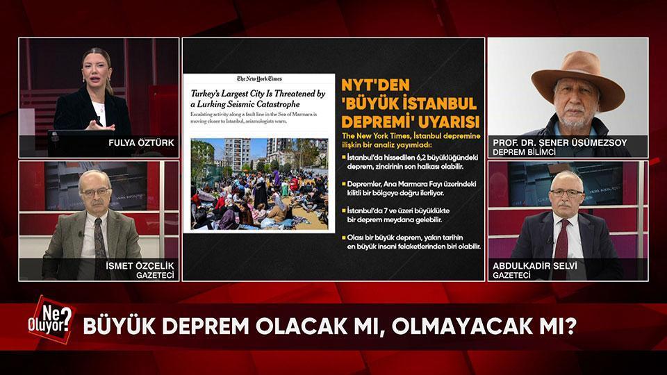 Büyük deprem olacak mı, olmayacak mı? Kılıçdaroğlu kime ne mesaj verdi? Kızı tutuklandı: Güllü nasıl öldü? Ne Oluyor?’da konuşuldu