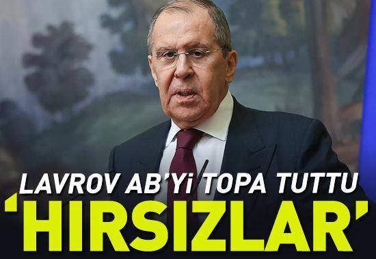 Rusya Dışişleri Bakanı AByi topa tuttu: “Hırsızlar”