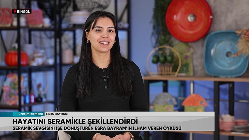 Seramik sevgisini işe dönüştüren Esra Bayram'ın ilham veren öyküsü