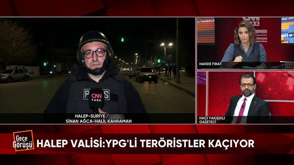 Suriye'de terör örgütü YPG'ye yapılan operasyonda son durum ve İran'daki protestolar Gece Görüşü'nde konuşuldu