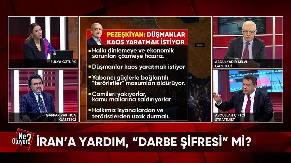 Trump İran'da darbe mi yaptıracak? İran'a yardım, darbe şifresi mi? Pehlevi kime çalışıyor? Ne Oluyor?'da tartışıldı