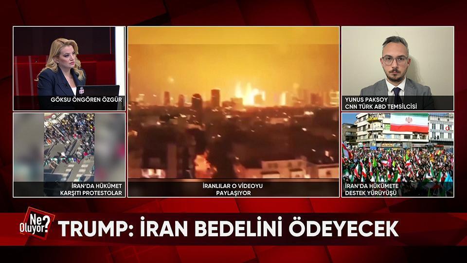 Tahran'da son durum, Trump'ın İran açıklamaları ve saldırı ihtimali Ne Oluyor?'da mercek altına alındı