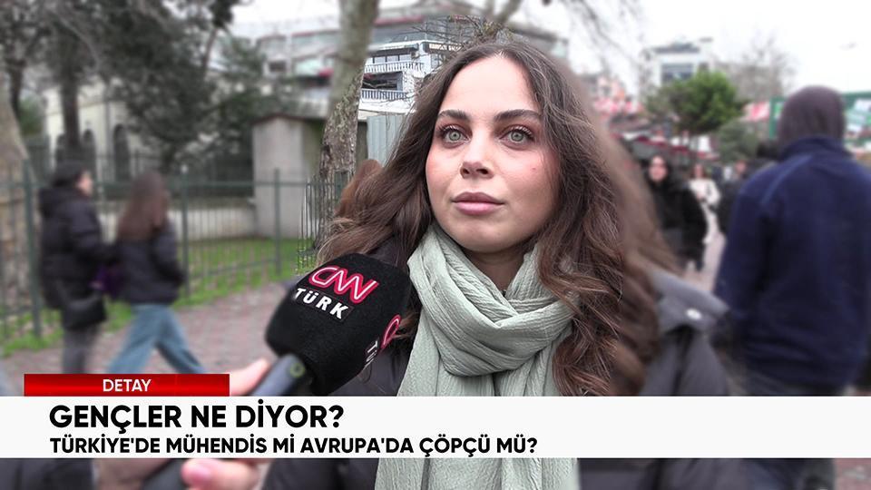 Gençler ne diyor? Türkiye'de mühendis mi, Avrupa'da çöpçü olmak mı?