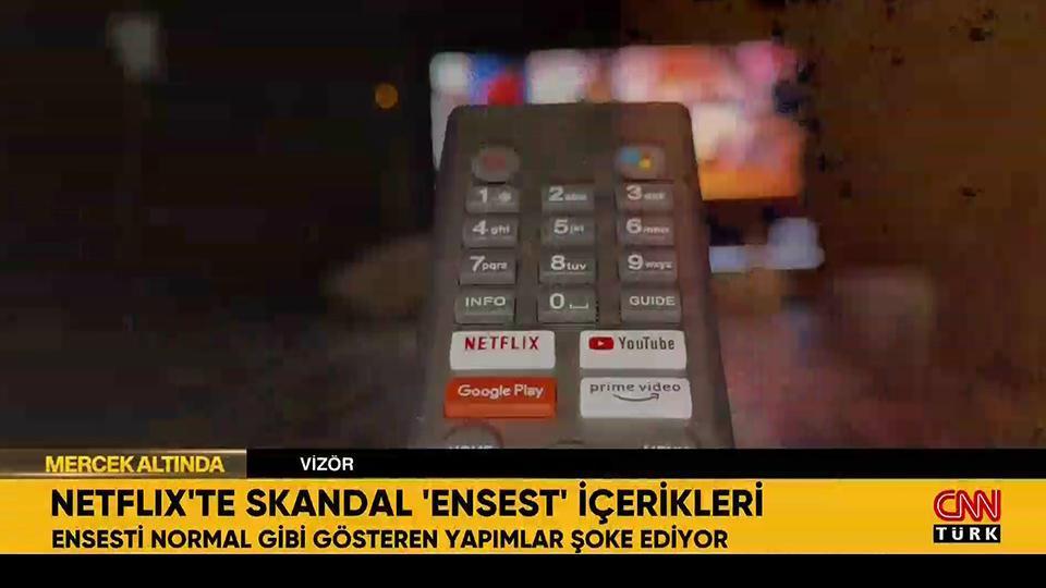 Netflix'te skandal 'ensest' içerikleri