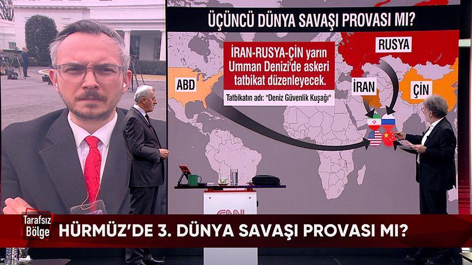 Hürmüz'de 3. Dünya Savaşı provası mı? ABD İran'ı Diego Garcia adasından mı vuracak? Rusya'nın 'Kıyamet Uçağı' neden Tahran'da? Tarafsız Bölge'de konuşuldu
