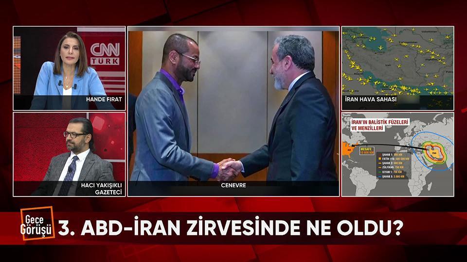 3. ABD-İran zirvesinde ne oldu? Savaşacaklar mı, barışacaklar mı? ABD İran'da hangi bilgilerin peşinde? Gece Görüşü'nde konuşuldu