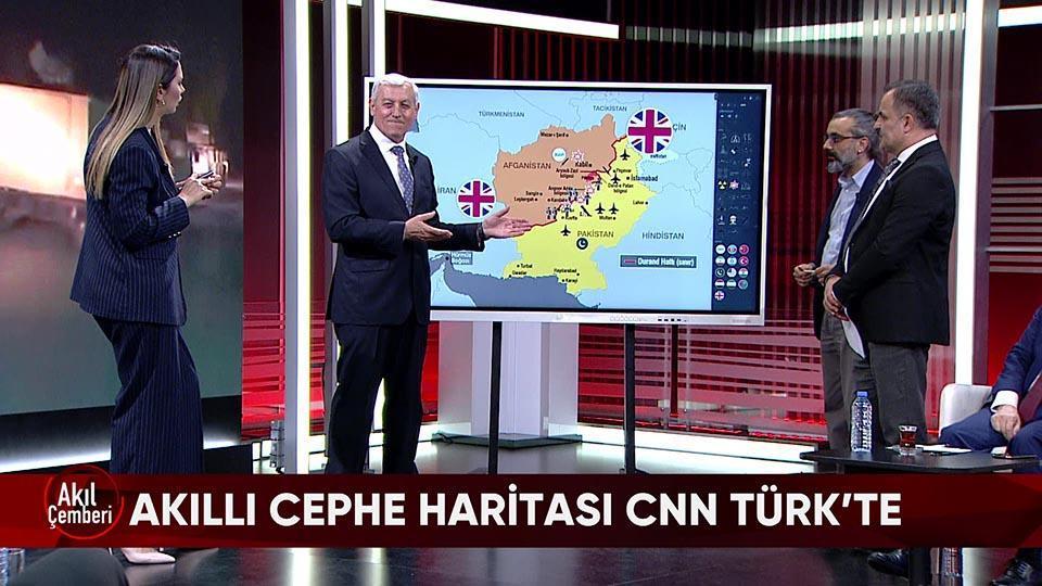 Pakistan-Afganistan savaşı ve ABD-İran gerginliğine dair durum, akıllı cephe haritası ile Akıl Çemberi'nde konuşuldu