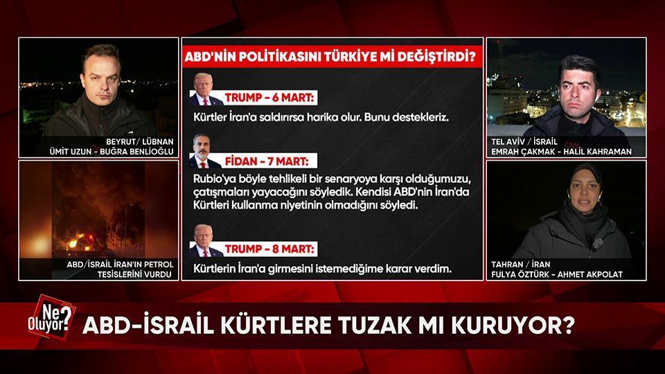 ABD-İsrail Kürtlere tuzak mı kuruyor? Yeni İran lideri Mücteba Hamaney kimdir? Ankara'nın KKTC hamlesi Atina adresli mesaj mı? Ne Oluyor?'da konuşuldu