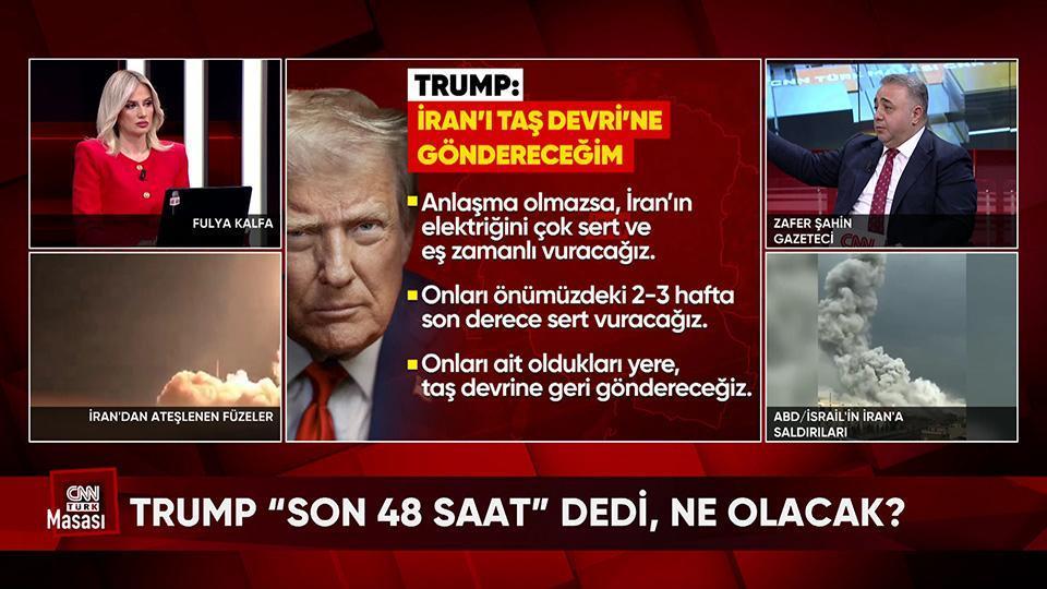 Trump son 48 saat dedi, ne olacak? 6 Nisan: İran'da kıyamet mi kopacak? CNN TÜRK Masası’nda konuşuldu