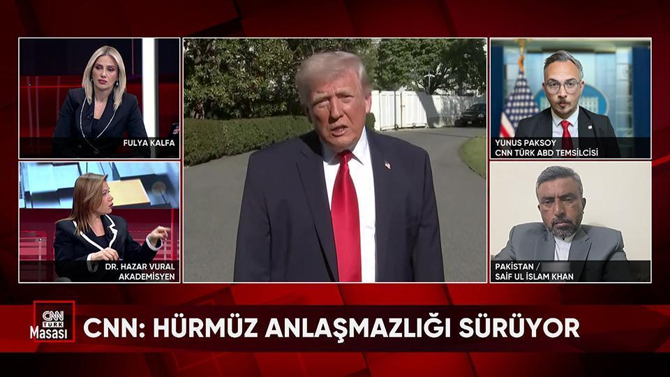 İslamabad'daki görüşmede Hürmüz Boğazı krizi! Müzakerelerde yaşananlar CNN TÜRK Masası'nda konuşuldu