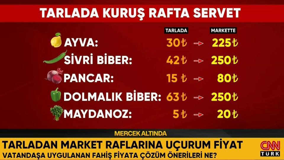 Tarladan market raflarına uçurum: Vatandaşa uygulanan fahiş fiyata çözüm önerileri ne?