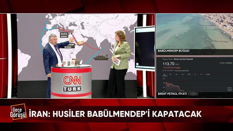 Sumud Filosu'na müdahale, Babülmendep ve Tahran'da son durum, petrol fiyatları ve ltında fiyatlarında çöküş Gece Görüşü'nde konuşuldu