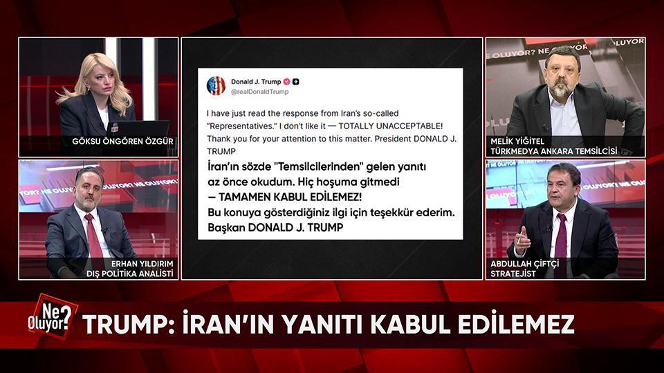 İran'dan cevap geldi: Savaş bitiyor mu, alevlendi mi? Trump'ın Çin çantasında neler var? Ne Oluyor?'da konuşuldu
