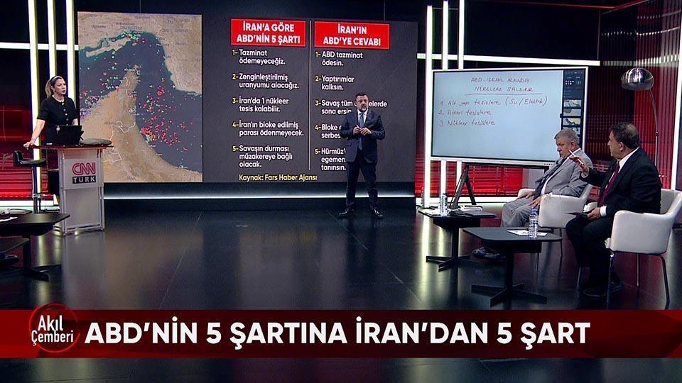 ABD-İran gerilimindeki son durum, Rusya-Ukrayna arasındaki dron savaşları ve Trump'ın videolu tehdidi Akıl Çemberi'nde konuşuldu