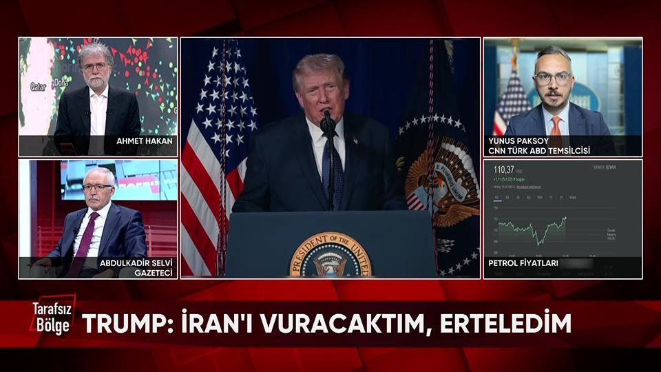 Trump'ın İran hayalleri ve saldırı açıklaması, Hürmüz'de son durum ve Kaliforniya'da camiye saldırının detayları Tarafsız Bölge'de konuşuldu