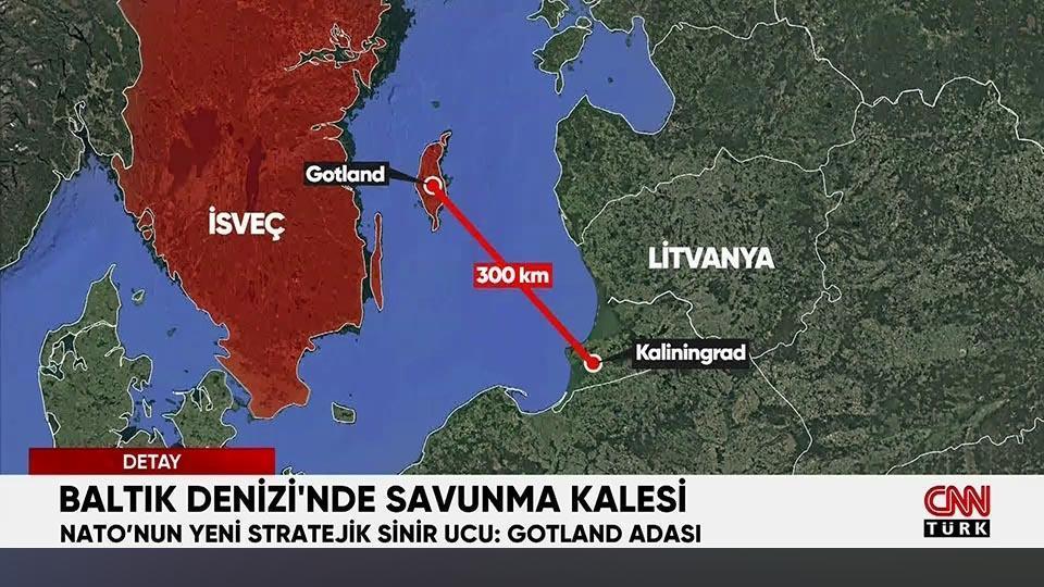 NATO'nun yeni stratejik sinir ucu: Gotland Adası