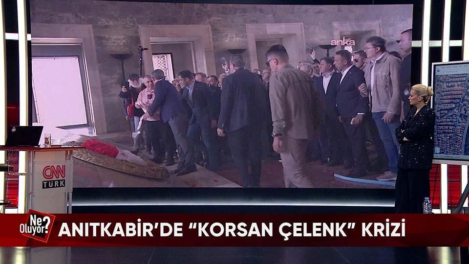 Anıtkabir'deki korsan çelenk krizinin perde arkası ve Kılıçdaroğlu adayını açıklayacak iddiası Ne Oluyor?'da konuşuldu