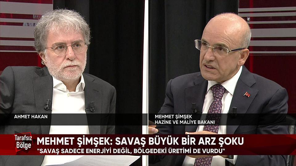 Hazine ve Maliye Bakanı Mehmet Şimşek, merak edilen soruları Tarafsız Bölge'de cevapladı