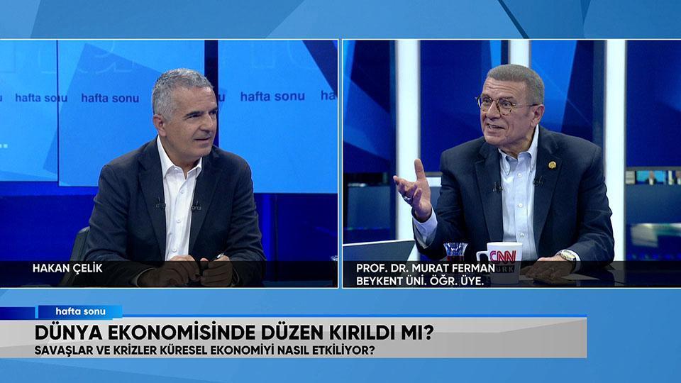 Dünya ekonomisinde düzen kırıldı mı? Amerika'nın ekonomi oyunu ne? Krizlerin görünmeyen kazananı kim? Hafta Sonu'nda konuşuldu