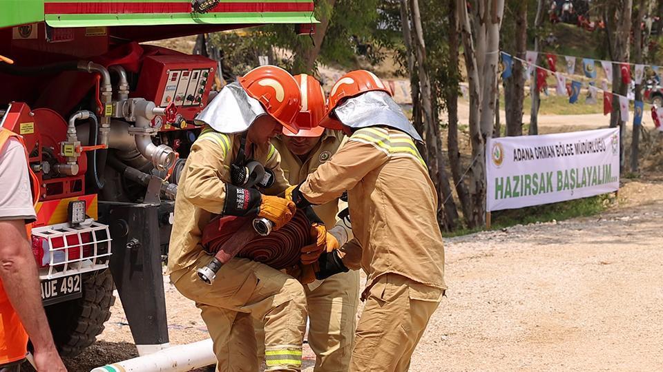 Yeşil Doğa, Adana'da gerçekleştirilen yangın tatbikatını ekrana taşıdı