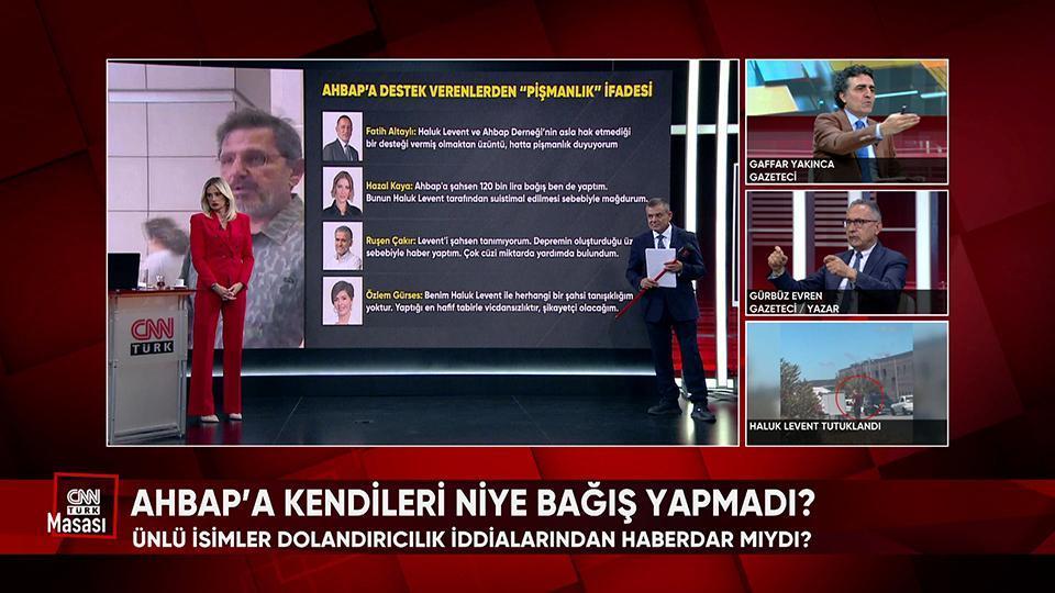 AHBAP'a kendileri niye bağış yapmadı? Afet döneminde çağrılarla Kızılay nasıl zedelendi? İran'ı Ukrayna ile mi savaştıracaklar? CNN TÜRK Masası'nda konuşuldu