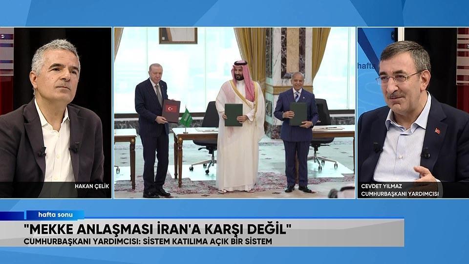 Cumhurbaşkanı Yardımcısı Cevdet Yılmaz, gündemdeki merak edilen soruları Hafta Sonu'nda cevapladı