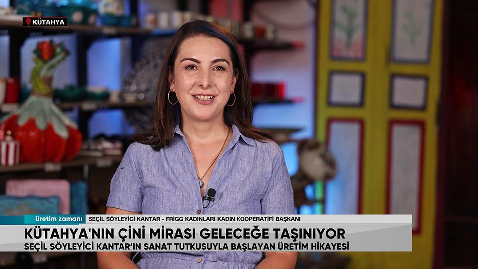 Kütahya'nın geleneksel çini sanatı geleceğe taşınıyor
