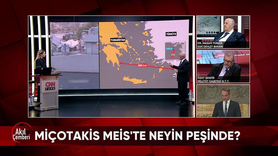 Miçotakis Meis'te neyin peşinde? Nedir bu 12 mil saçmalığı? ABD niye Hasidiklere para akıtıyor? Akıl Çemberi'nde konuşuldu