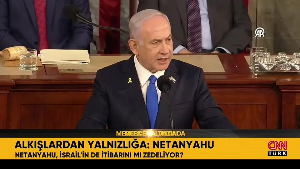 Alkışlardan yalnızlığa: Netanyahu