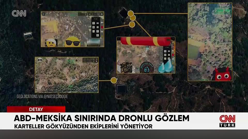ABD-Meksika sınırında dronlu gözlem: Uyuşturucu ve insan kaçırıyorlar!