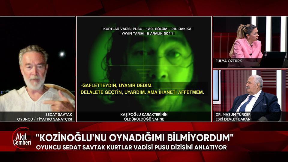 Kaşifoğlu'nu oynayan isim neler söyledi? Kozinoğlu kahve ile mi zehirlendi? Hasan Atilla Uğur'la ilgili mesele ne? Akıl Çemberi'nde konuşuldu