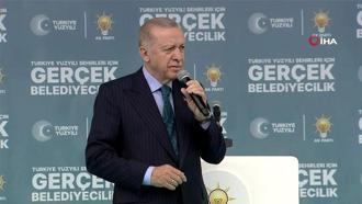 Cumhurbaşkanı Erdoğan Bursada