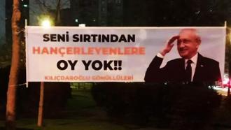 Kılıçdaroğlu afişlerini kim astı?