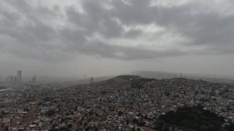 İzmiri çöl tozu kapladı, hava kalitesi ortaya düştü