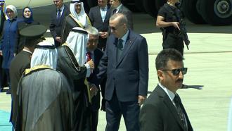 Kuveyt Emiri Ankara'da: Erdoğan karşıladı